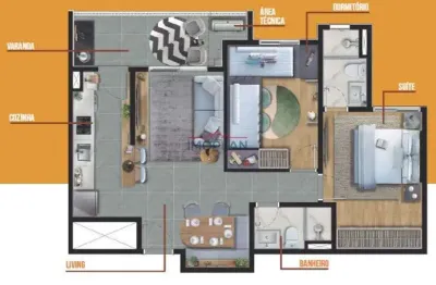 Apartamento 2 dormitórios à venda jardim terceiro centenário atibaia/sp