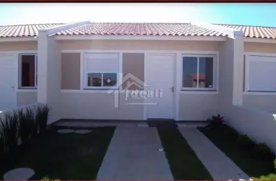 Casa com 2 quartos à venda na avenida luiz pasteur, 10101, parque claret, esteio por r$ 225.000