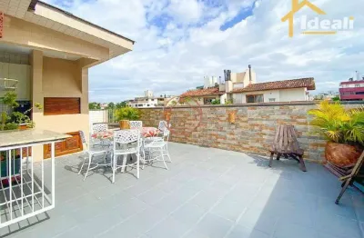 Cobertura à venda, 220 m² por r$ 1.011.000,00 - jardim lindóia - porto alegre/rs