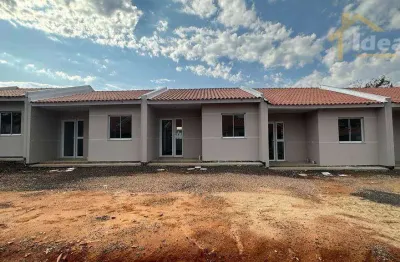 Casa com 2 dormitórios à venda, 44 m² por r$ 231.500 - ipiranga - sapucaia do sul/rs