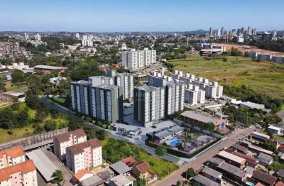 Apartamento com 2 quartos à venda na rua guia lopes, 150, canudos, novo hamburgo por r$ 220.000
