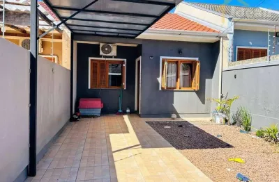 Casa com 2 dormitórios à venda, 55 m² por r$ 300.000,00 - lomba da palmeira - sapucaia do sul/rs