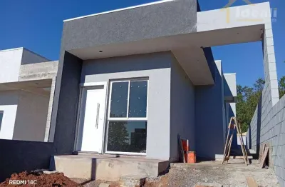 Casa com 3 dormitórios à venda, 74 m² por r$ 399.000,00 - feitoria - são leopoldo/rs