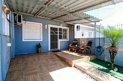 Casa com 2 dormitórios à venda, 44 m² por r$ 265.000,00 - boa vista - sapucaia do sul/rs