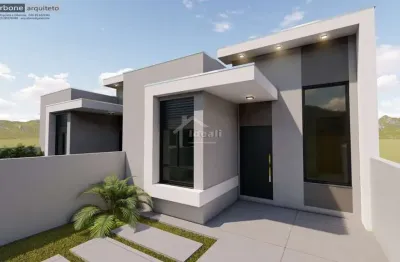 Casa com 2 quartos à venda na germano hauschild, 380, camboim, sapucaia do sul por r$ 369.000