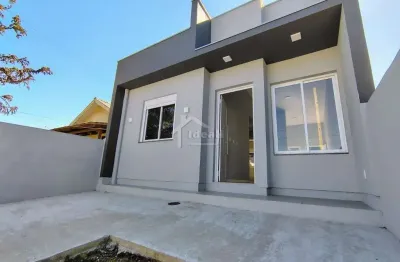 Casa com 2 quartos à venda na rua tenente-coronel augusto césar da silva, 152, arroio da manteiga, são leopoldo por r$ 348.000