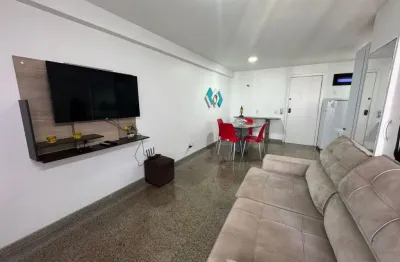 Flat mobiliado na beira mar ótima localização e custo beneficio