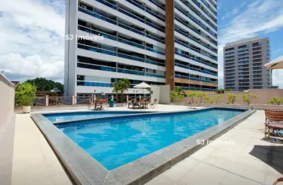 Semi mobiliado com 2 suítes, lazer e vista privilegiada na praia de iracema