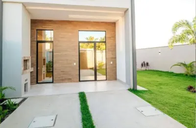 Lançamento! casa para venda com 3 suítes no eusébio