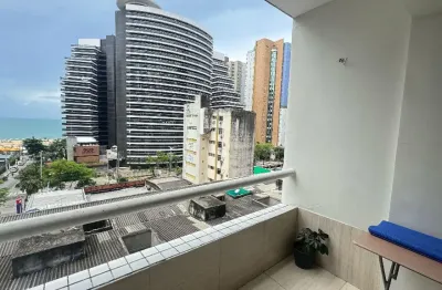 Flat com 1 quarto à venda no Meireles, Fortaleza 