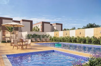 Vitoria maracanaú-residencial condomínio de lazer completo