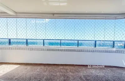Apartamento na avenida beira mar 3 suítes e frente mar total