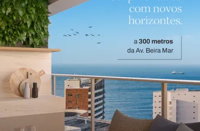 Apartamento novo e pronto hemisphere residence a 300m da av. beira mar