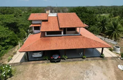 Vende - se casa na taiba com lago particular e 2ha de terreno