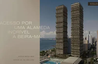 Apartamento para investidor na avenida abolição beira mar