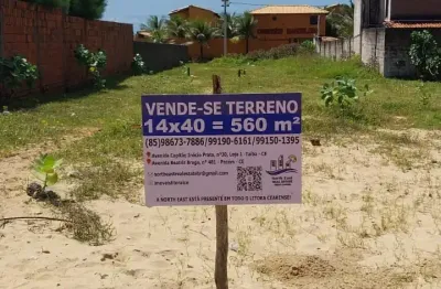 Vende - se terreno matriculado no barramar da taiba a 80m da praia
