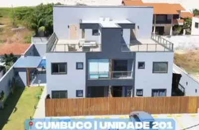 Apartamento mobiliado para investir ou morar em cumbuco refúgio dos ventos