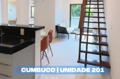 Apartamento duplex mobiliado para investir ou morar em cumbuco