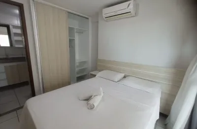 Apartamento mobiliado a 50 metros da praia de iracema para investimento
