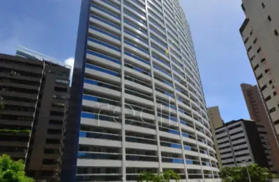 Apartamento com 2 quartos vista mar no meireles com 1 vaga e lazer completo