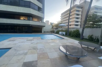 Apartamento de alto padrão classico 5 suites 300 metros 3 vagas frente mar na orla da praia do futuro em fortaleza ceara