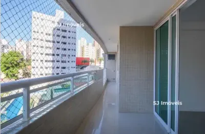 Apartamento para locação na aldeota com 94m 2 vagas e lazer completo