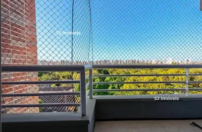 Apartamento no ed. queiroz com 2 suítes para locação com ótima localização