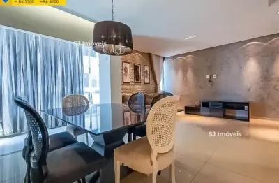 Apartamento com 3 quartos mobiliado com varanda no cocó próximo ao shopping riomar