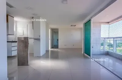 Apartamento com suíte e lazer completo no luciano cavalcante
