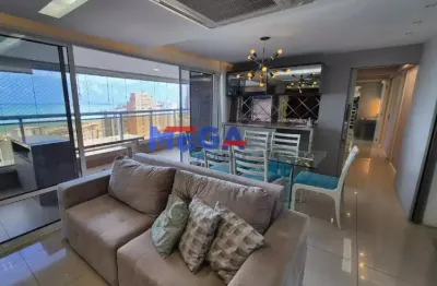 Apartamento com 4 suítes e Lazer no bairro Meireles com Vista Mar em em Fortaleza