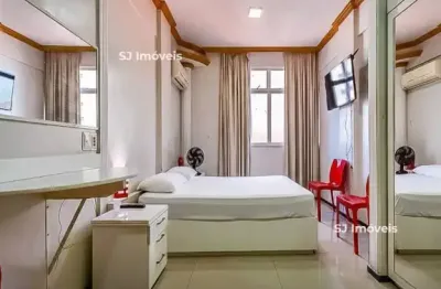 Apartamento mobiliado 1 quarto na av. beira mar pronto para morar