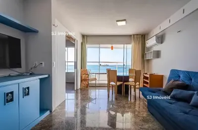 Apartamento mobiliado com 1 quarto com vista para o mar no meireles