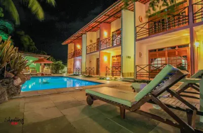 Pousada á venda em paracuru com 13 suites, piscina e estacionamento