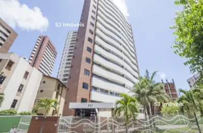 Apartamento para locação localizado na aldeota com 3 suítes e 3 vagas