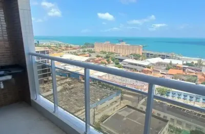 Apartamento na praia de iracema com 3 quartos e vista mar  á venda