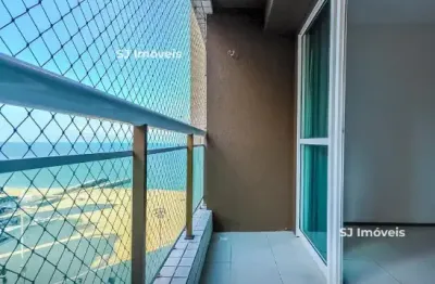 Apartamento mobiliado 2 Quartos com vista para o mar na Praia de Iracema