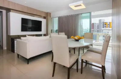 Apartamento Semi Mobiliado na Aldeota com 3 suítes e lazer completo