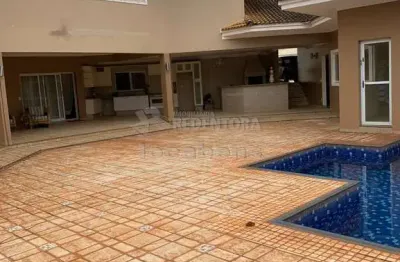 Casa em condomínio fechado com 6 quartos para alugar no Recanto Real, São José do Rio Preto 