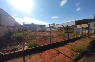 Terreno comercial para alugar na Avenida Adolfo Lutz, 921, Vila Santa Cruz, São José do Rio Preto