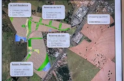 Botanic residence - frente área de lazer, lote de 13,50 x 30 metros, com 405m² de área total, lado sombra da quadra.