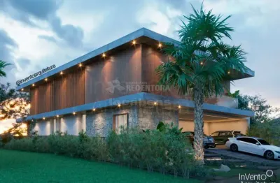 Quinta do golf - casa de alto padrão de 6 dormitórios, fundo p/ campo golf .