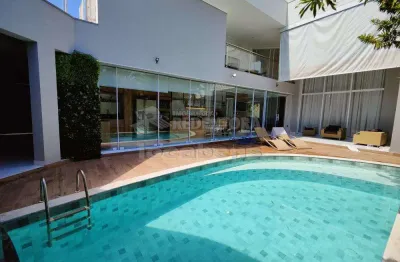 Casa em condomínio fechado com 5 quartos à venda na Rua Doutor Ulisses da Silveira Guimarães, Parque Residencial Damha, São José do Rio Preto