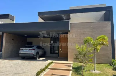 Casa em condomínio fechado com 3 quartos à venda no Residencial Figueira II, São José do Rio Preto 