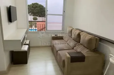Edifício portal galeazzi varandas - apartamento mobiliado com 2 dormitórios e elevador.