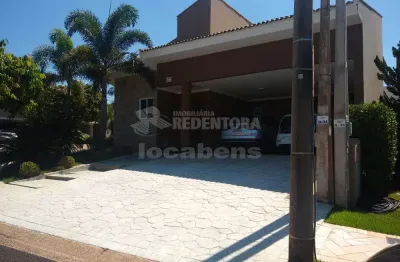 Casa em condomínio fechado com 4 quartos à venda no Parque Residencial Damha V, São José do Rio Preto 