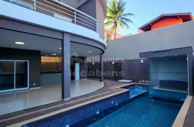 Casa em condomínio fechado com 4 quartos para alugar no Parque Residencial Damha IV, São José do Rio Preto 