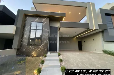 Casa em condomínio fechado com 3 quartos à venda no Residencial Maria Júlia, São José do Rio Preto 