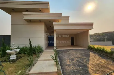 Casa condomínio 03 dormitórios - residencial terra vista mirassol