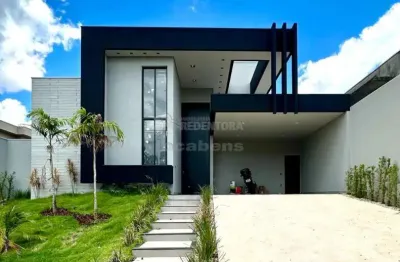 Casa em condomínio fechado com 3 quartos à venda no Residencial Gaivota II, São José do Rio Preto 