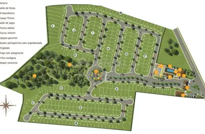 Terreno em condomínio fechado à venda no Reservas do Bosque, Bady Bassitt 